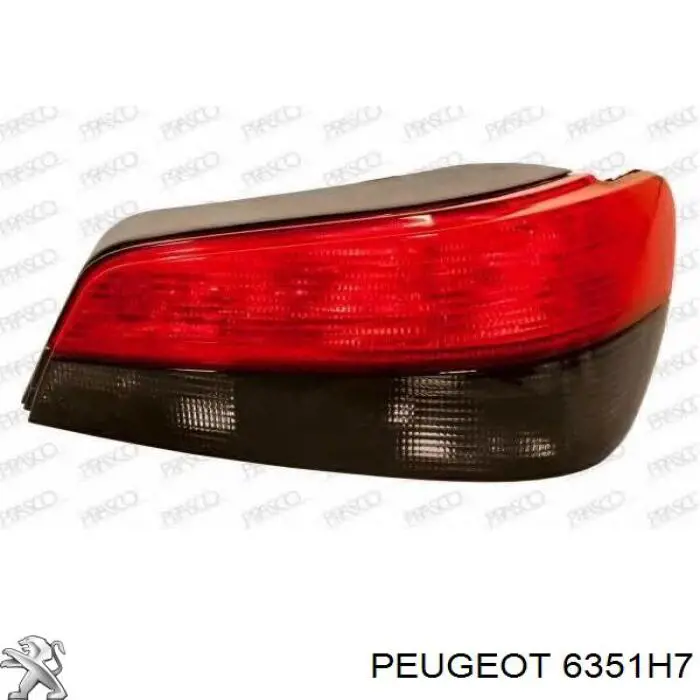 Piloto trasero derecho Peugeot/Citroen 2321D precio, desde 43,56 EUR