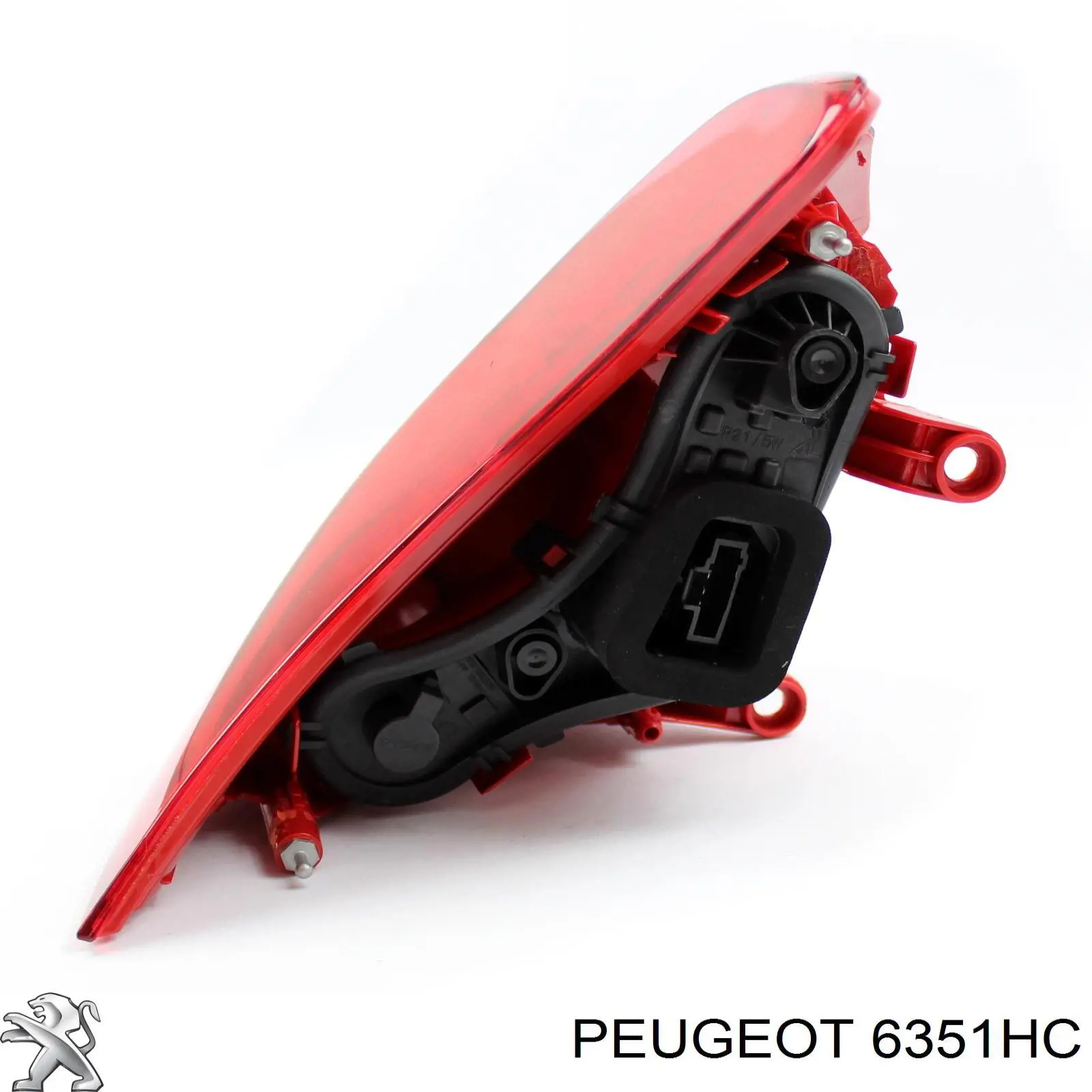 Piloto posterior exterior derecho 6351HC Peugeot/Citroen