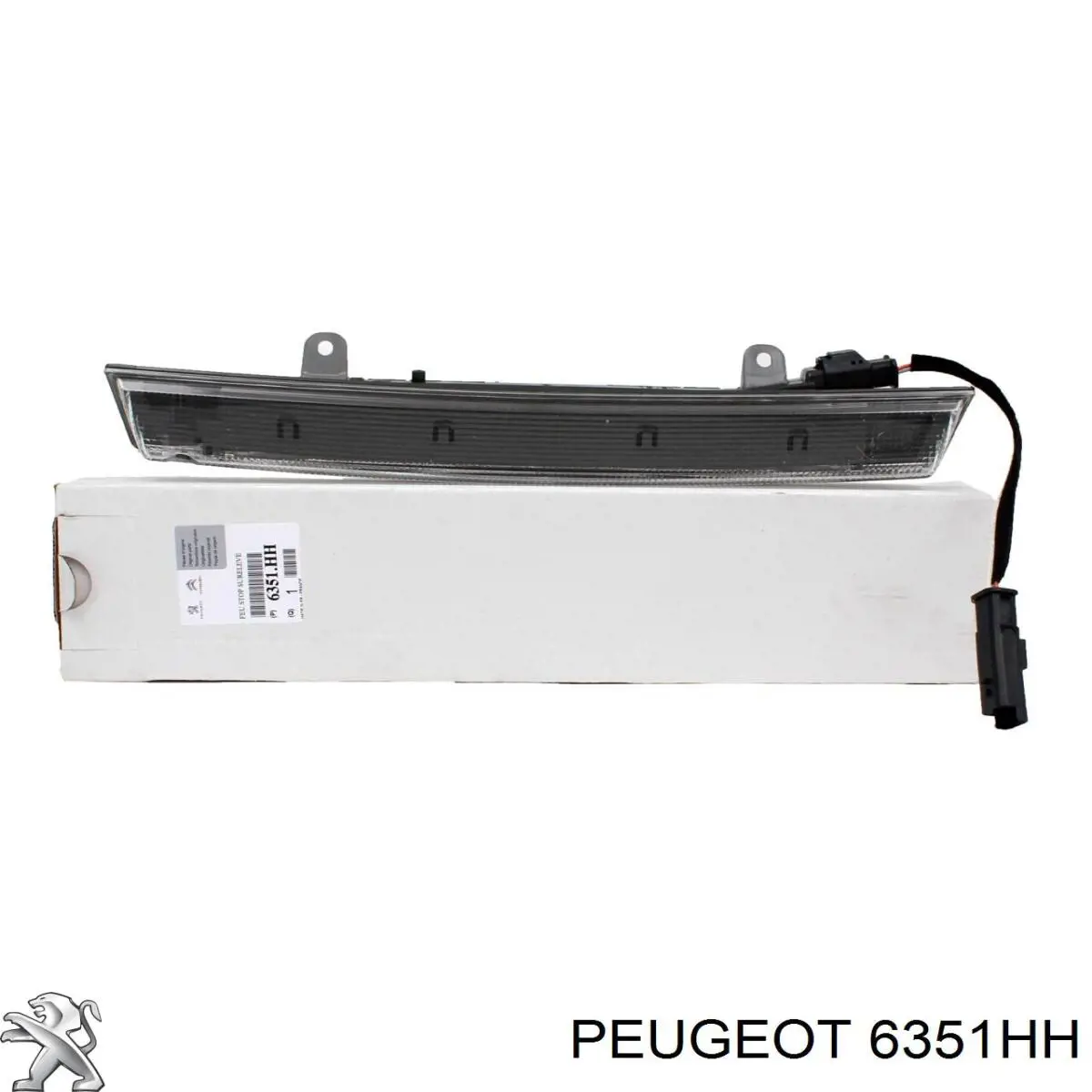 6351HH Peugeot/Citroen luz de freno adicional