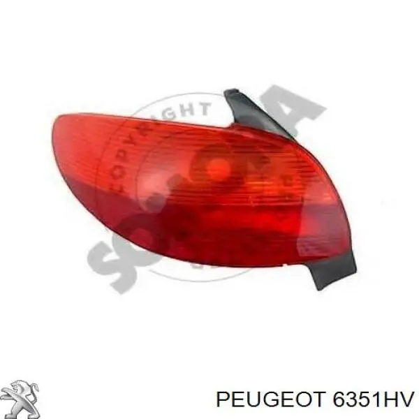 Comprar Piloto trasero derecho Peugeot 206  