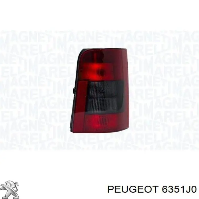 6351J0 Peugeot/Citroen piloto posterior derecho