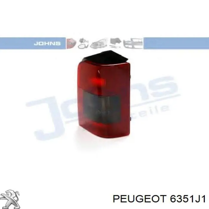 6351J1 Peugeot/Citroen piloto posterior derecho