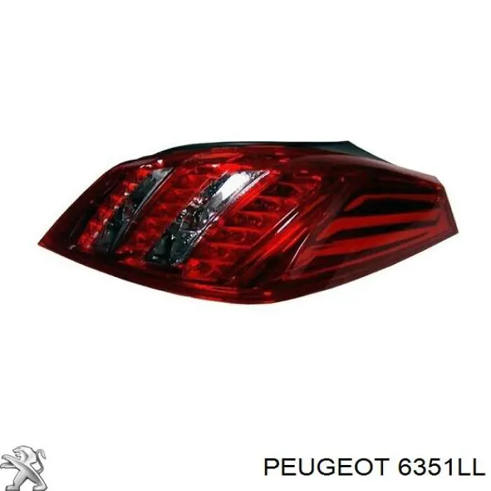 Comprar 6351LL Peugeot/Citroen Piloto trasero derecho