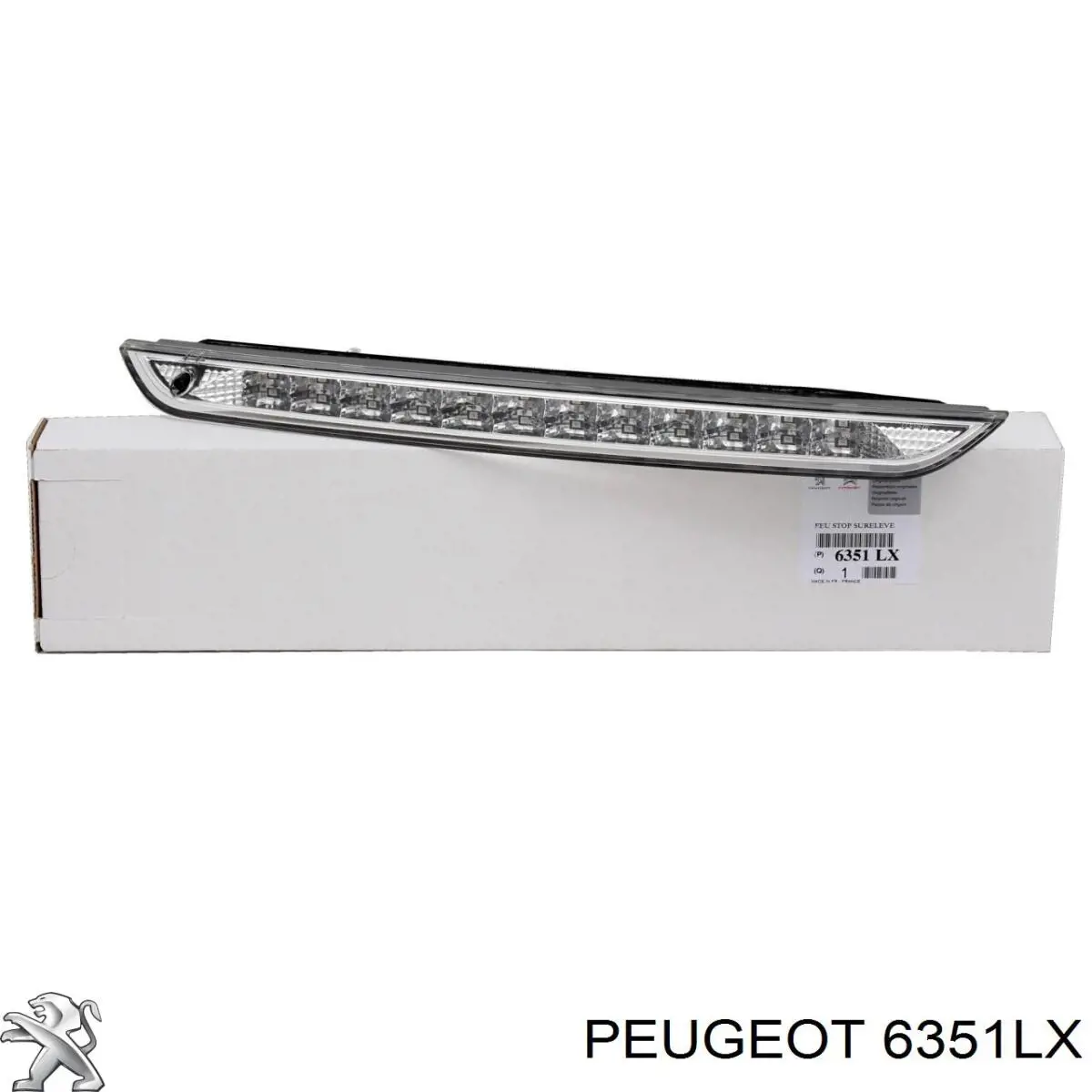 Lampara de luz de freno adicional  Peugeot/Citroen 6351LX precio, desde 68,24 EUR