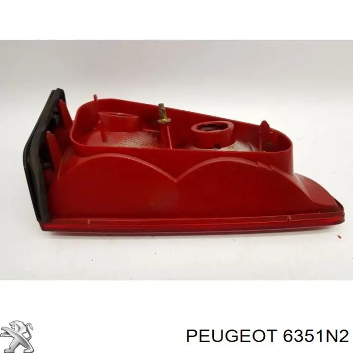 Piloto posterior interior derecho para Peugeot 607 (9D, 9U)