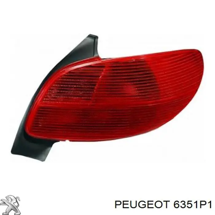 Comprar 6351P1 Peugeot/Citroen Piloto trasero derecho