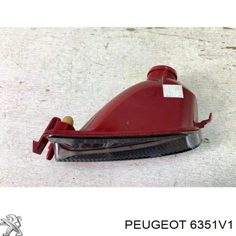 6351V1 Peugeot/Citroen piloto de marcha atrás