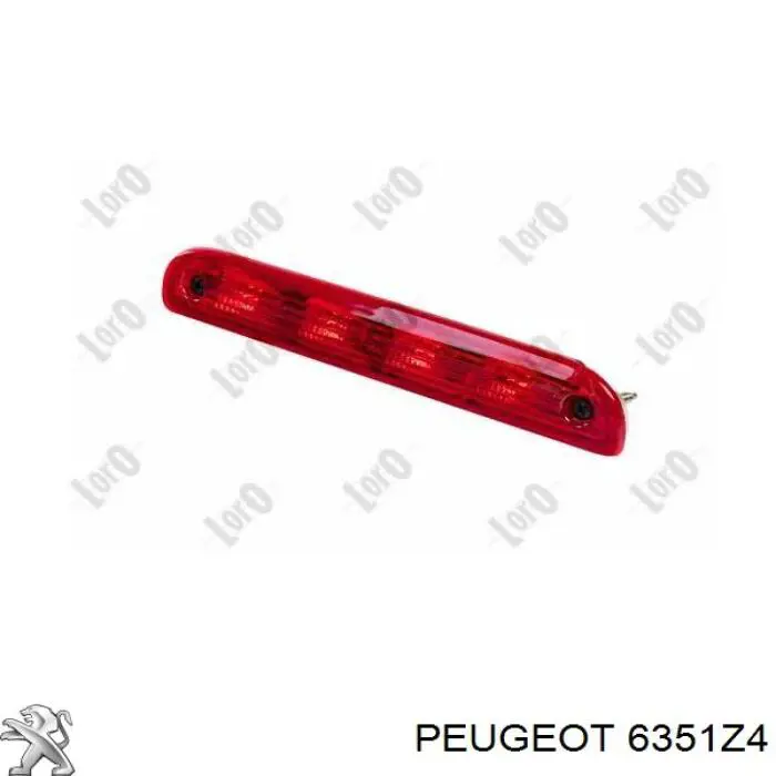 Lampara de luz de freno adicional  Peugeot/Citroen 6351Z4 precio, desde 32,94 EUR