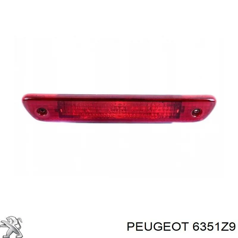 6351Z9 Peugeot/Citroen luz de freno adicional