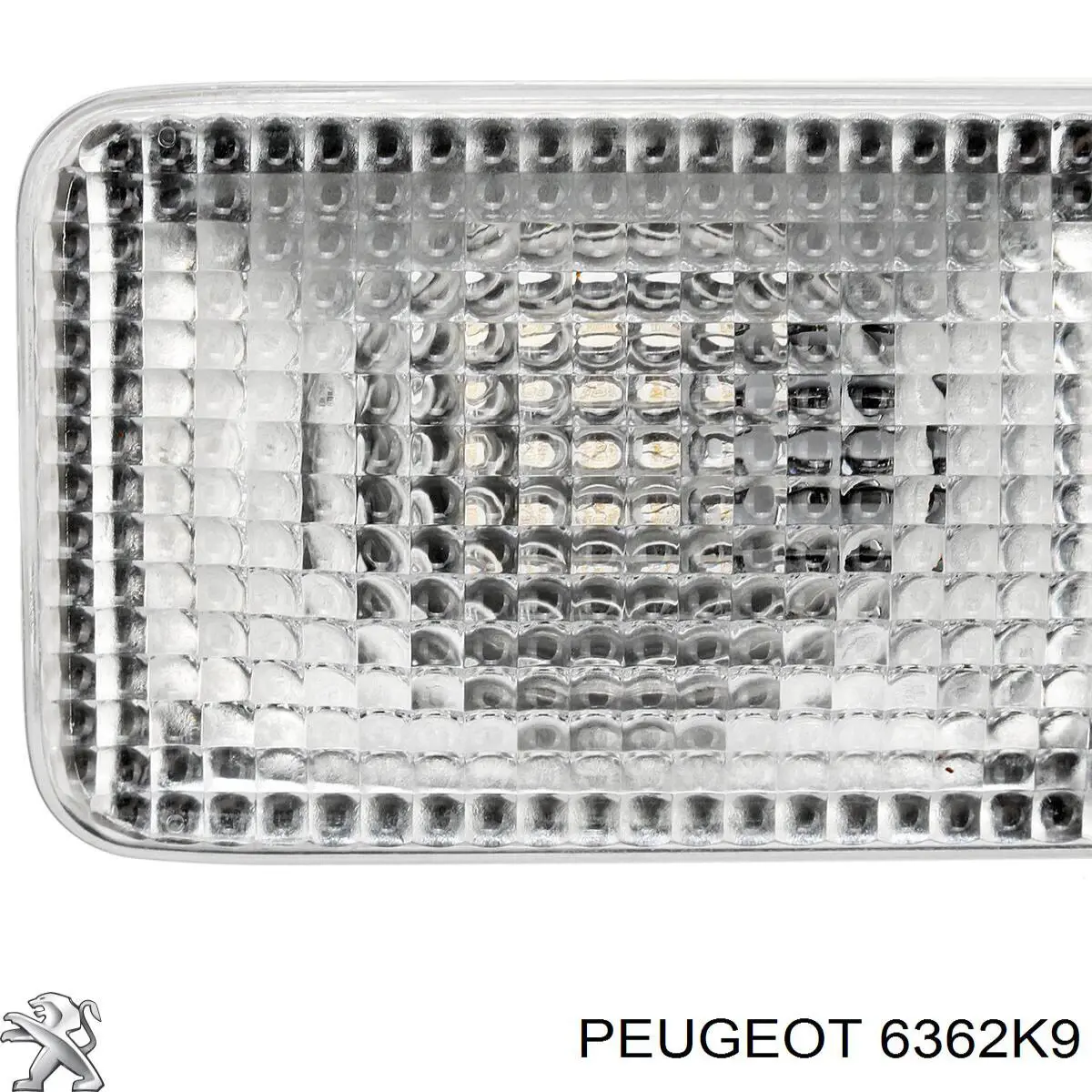 Comprar 6362K9 Peugeot/Citroen Luz de techo interior (cabina)