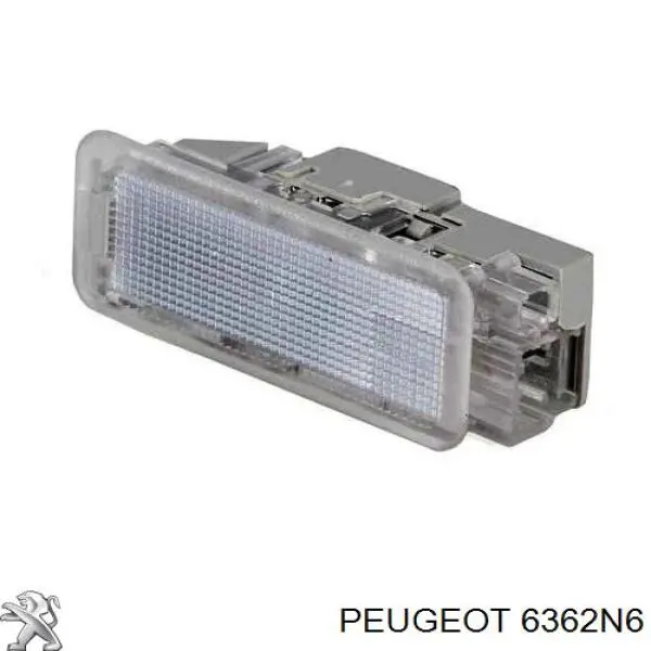 Comprar 6362N6 Peugeot/Citroen Lámpara de luz del maletero