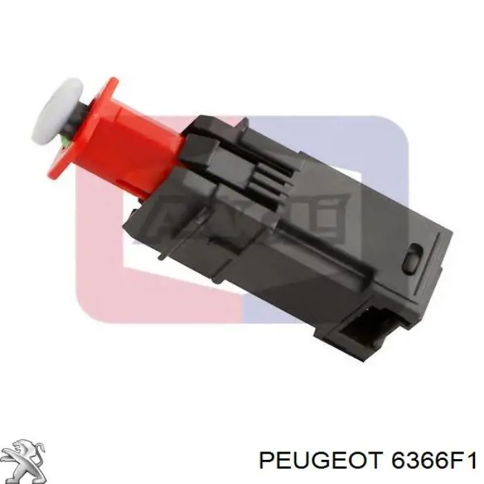 6366F1 Peugeot/Citroen interruptor luz de freno