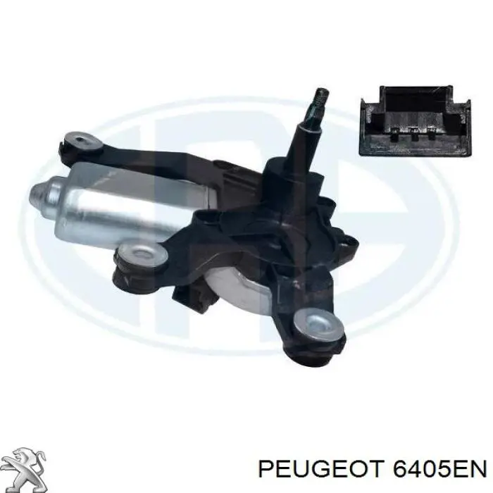 6405.EN Peugeot/Citroen motor limpiaparabrisas, trasera