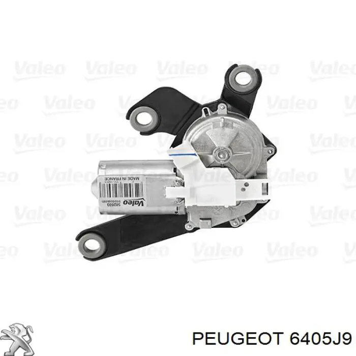 Comprar 6405J9 Peugeot/Citroen Motor limpiaparabrisas, trasera