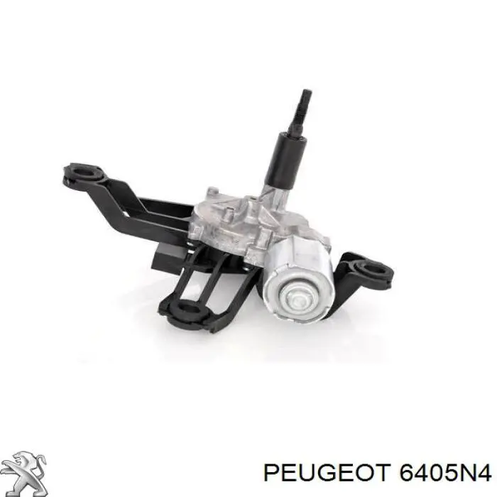 Motor limpiaparabrisas, trasera 6405N4 Peugeot/Citroen