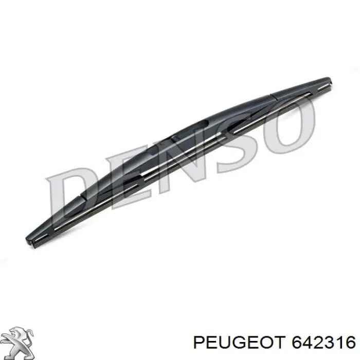 Escobilla del limpiaparabrisas trasero Peugeot/Citroen 642316 precio, desde 7,86 EUR