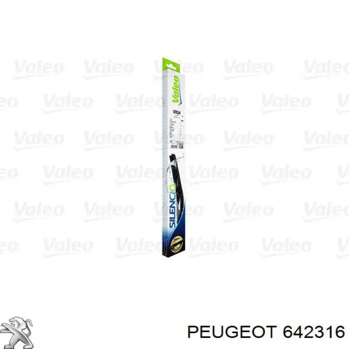 Comprar 642316 Peugeot/Citroen Limpiaparabrisas traseros