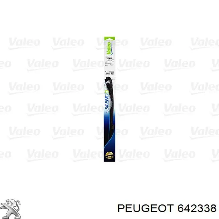 Limpiaparabrisas delantera copiloto Peugeot/Citroen 642338