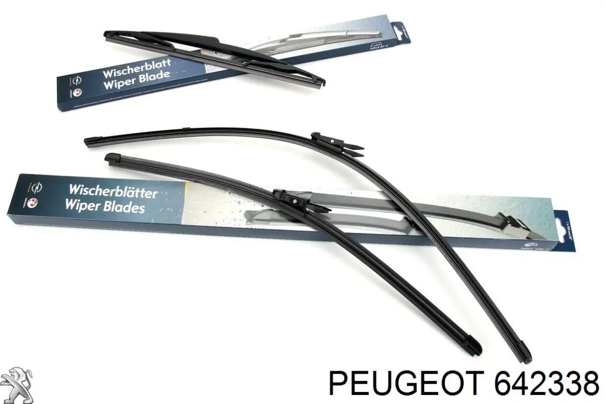 Escobilla del limpiaparabrisas del lado del pasajero 642338 Peugeot/Citroen