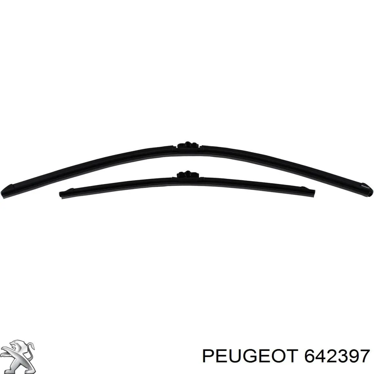 Limpiaparabrisas traseros 1611351780 Peugeot/Citroen
