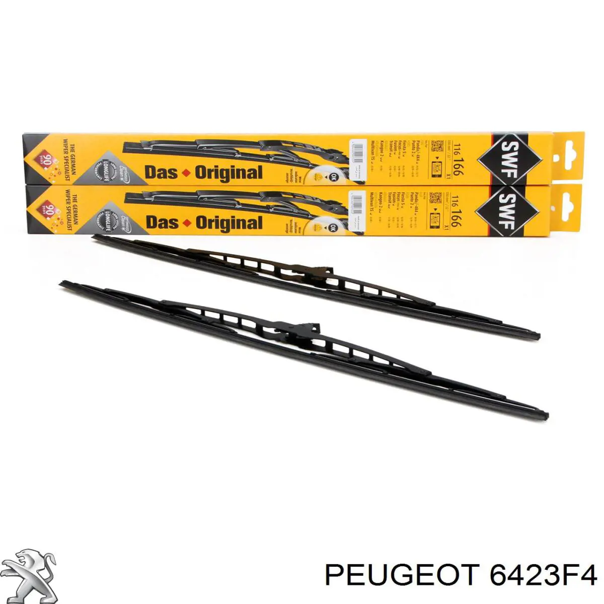 Limpiaparabrisas delantera conductor Peugeot/Citroen 6423F4