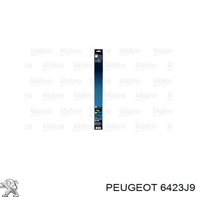 Comprar 6423J9 Peugeot/Citroen Juego de escobillas de luna delantera, 2 piezas
