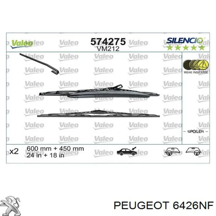 Comprar 6426NF Peugeot/Citroen 