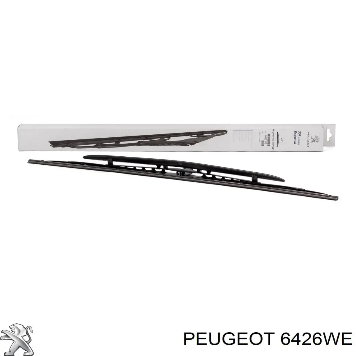 Comprar 6426WE Peugeot/Citroen Escobilla del limpiaparabrisas del lado del conductor