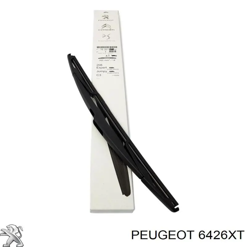 Limpiaparabrisas posterior Peugeot/Citroen 6426XT