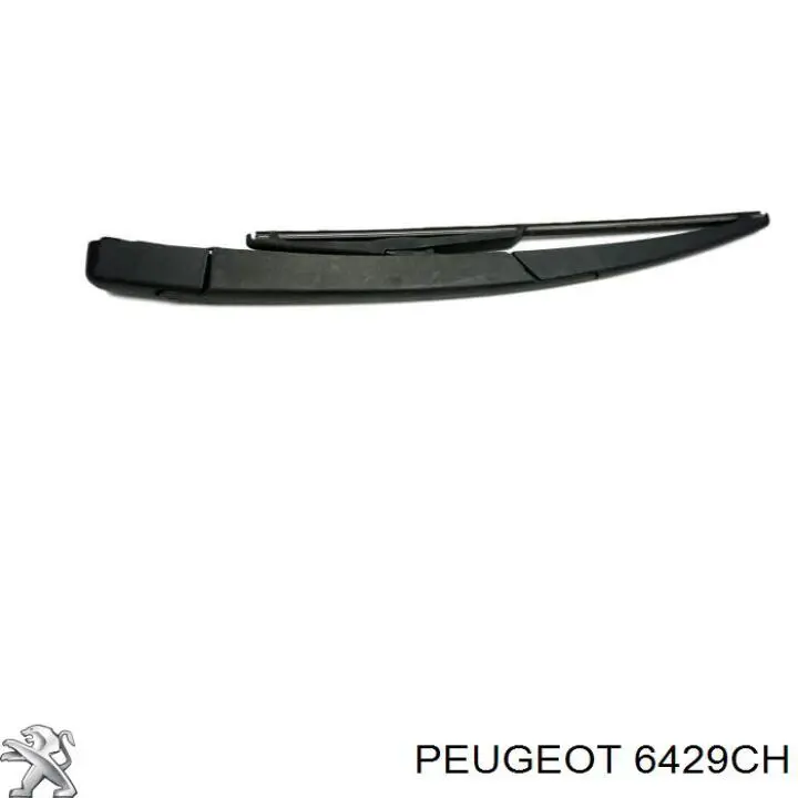 Brazo del limpiaparabrisas 1343899080 Peugeot/Citroen