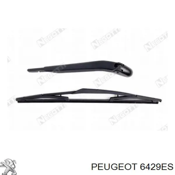 6429ES Peugeot/Citroen brazo del limpiaparabrisas, trasero