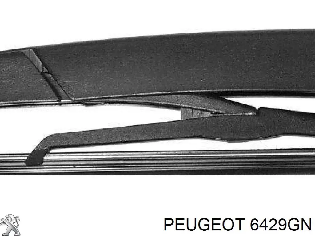 Comprar 6429GN Peugeot/Citroen Brazo del limpiaparabrisas, trasero