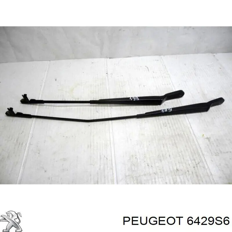 6429S6 Peugeot/Citroen brazo del limpiaparabrisas
