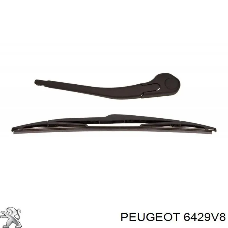 Comprar 68032 Metalcaucho Brazo del limpiaparabrisas, trasero