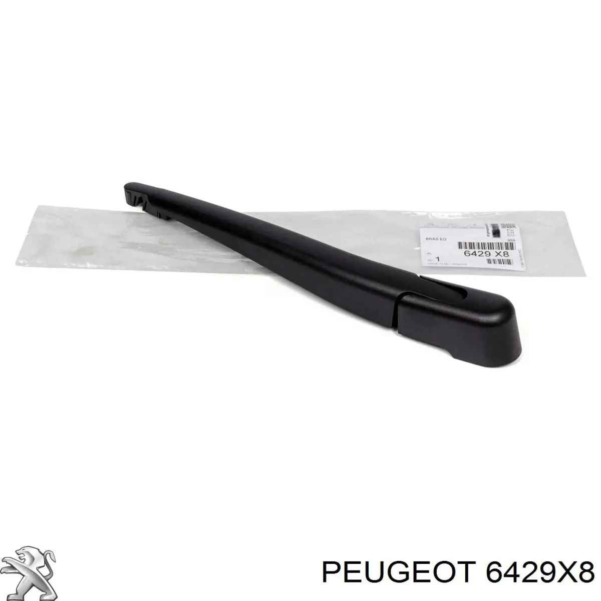 Comprar 6429X8 Peugeot/Citroen Brazo del limpiaparabrisas, trasero