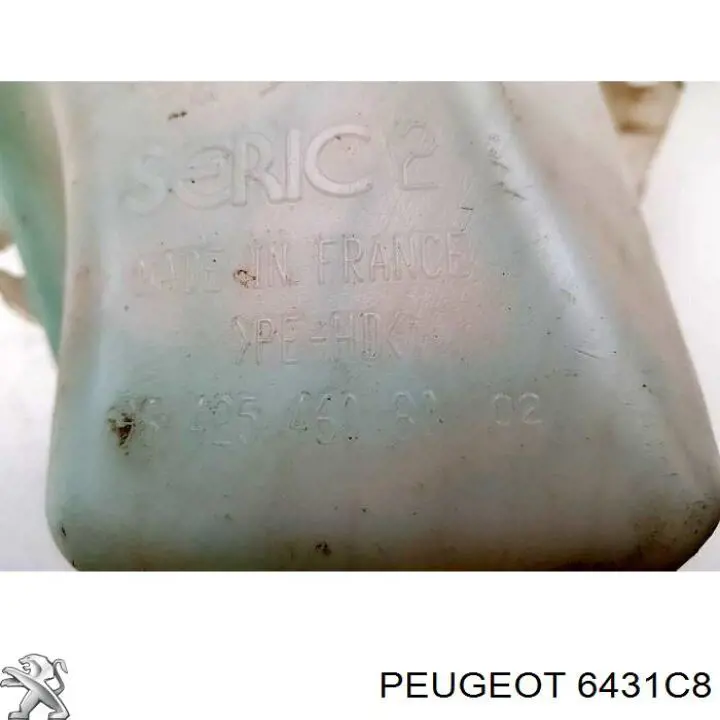 6431C8 Peugeot/Citroen depósito de agua del limpiaparabrisas