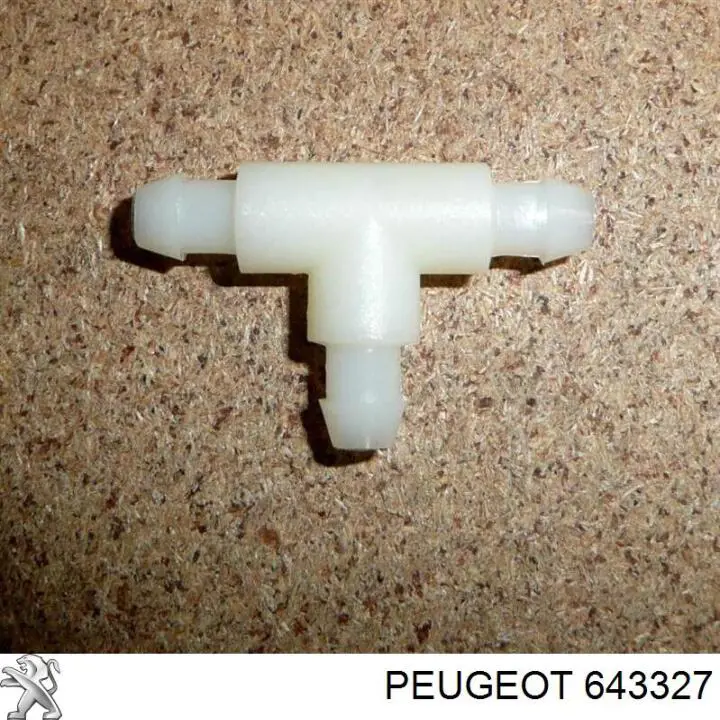 643327 Peugeot/Citroen t de la sistema de lavado del parabrisas