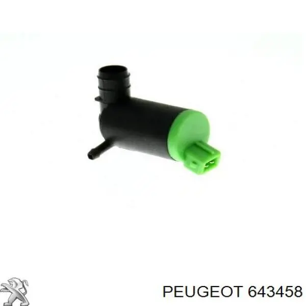 Bomba de limpiaparabrisas delantera Peugeot/Citroen 643458