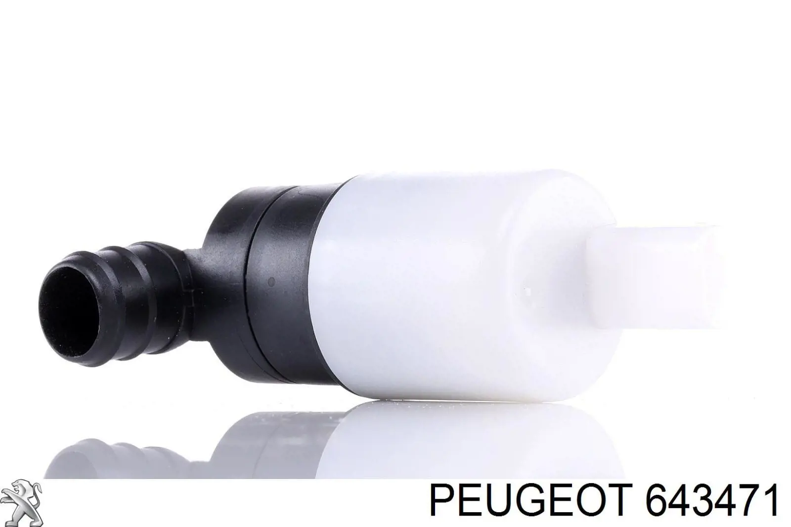 643471 Peugeot/Citroen bomba de agua limpiaparabrisas, delantera