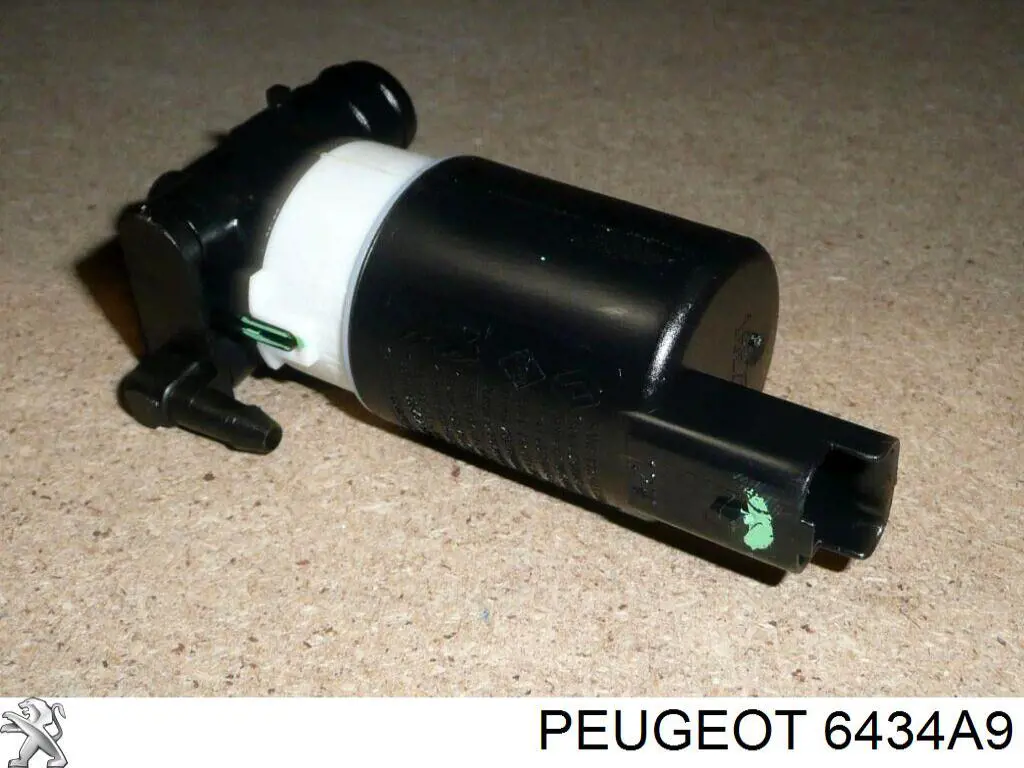 Comprar 6434A9 Peugeot/Citroen Bomba de agua limpiaparabrisas, delantera