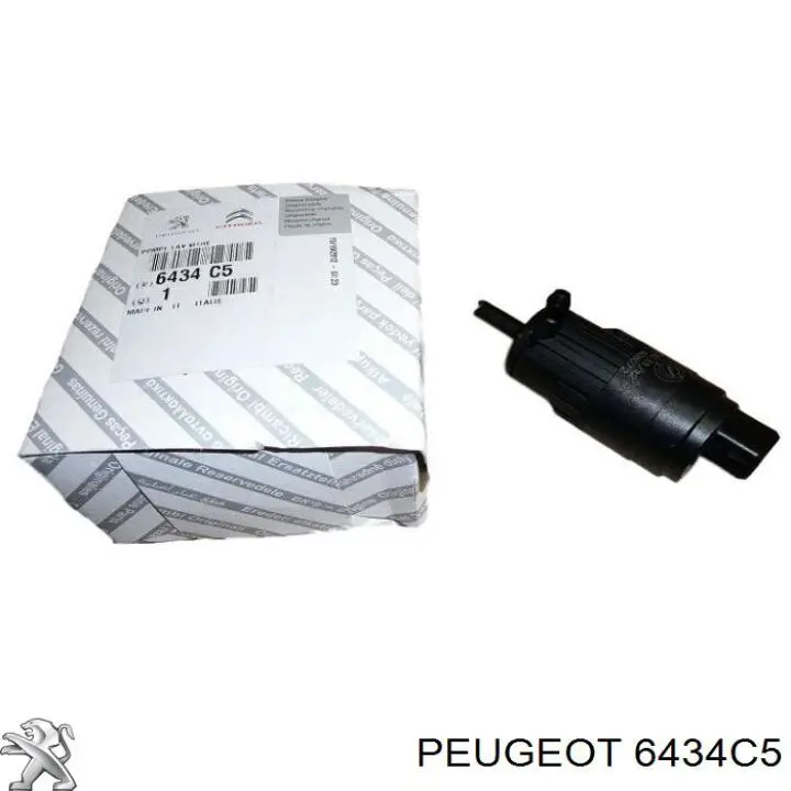 6434C5 Peugeot/Citroen bomba de agua limpiaparabrisas, delantera