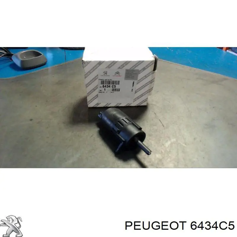 Comprar 6434C5 Peugeot/Citroen Bomba de agua limpiaparabrisas, delantera