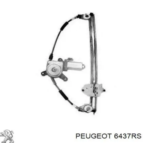Mecanismo de elevalunas delantero derecha Peugeot/Citroen 6437RS precio, desde 43,56 EUR