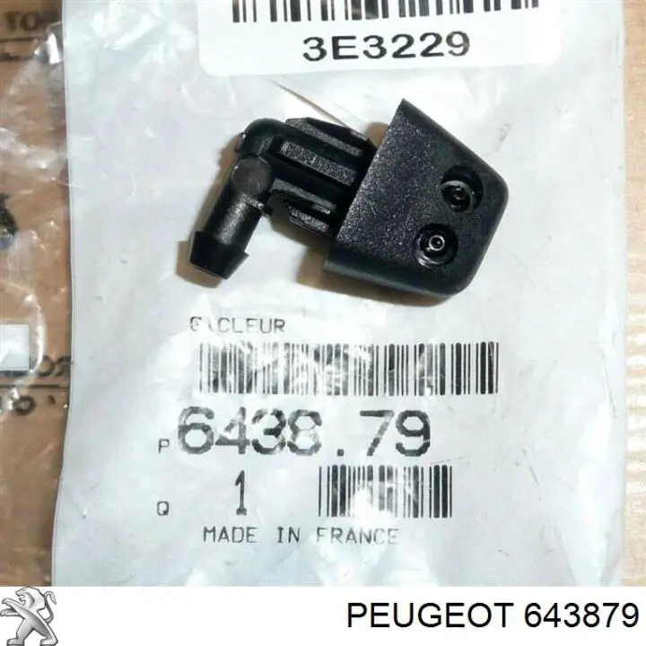 Boquilla del lavaparabrisas Peugeot/Citroen 643879 precio, desde 6,02 EUR