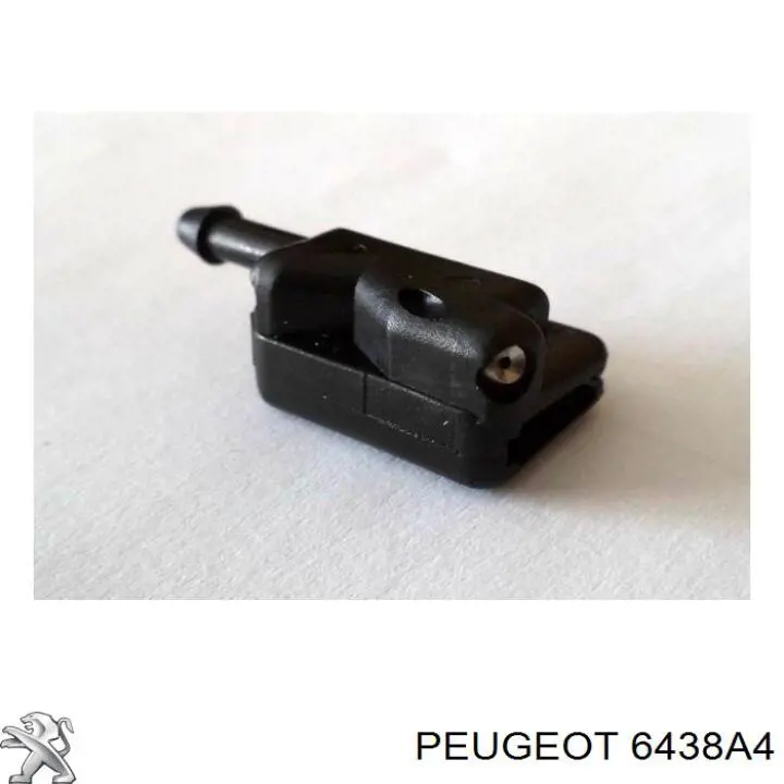Boquilla del lavaparabrisas trasero Peugeot/Citroen 6438A4 precio, desde 6,40 EUR