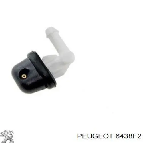 Boquilla del lavaparabrisas trasero Peugeot/Citroen 6438F2 precio, desde 2,59 EUR