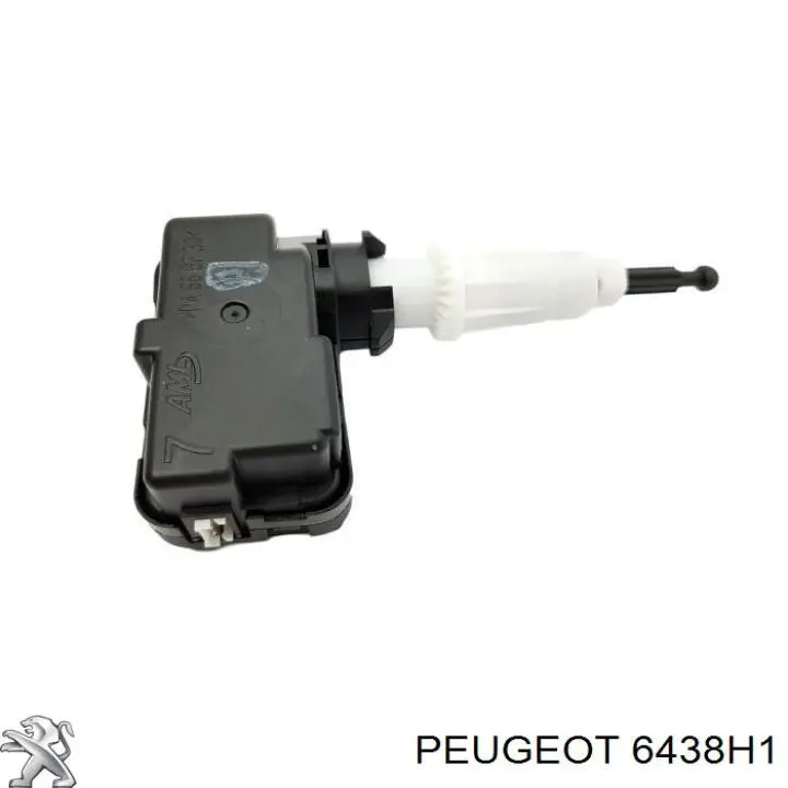 6438H1 Peugeot/Citroen Tapa de boquilla lavafaros delantero