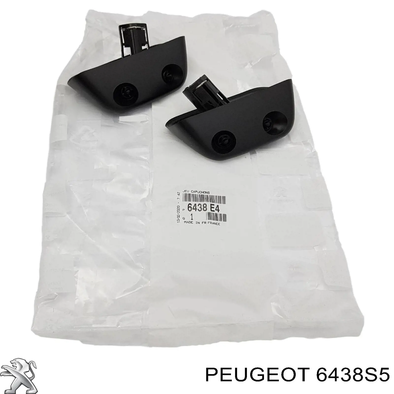 Comprar 6438S5 Peugeot/Citroen Tapa de la boquilla del lavafaros delantero