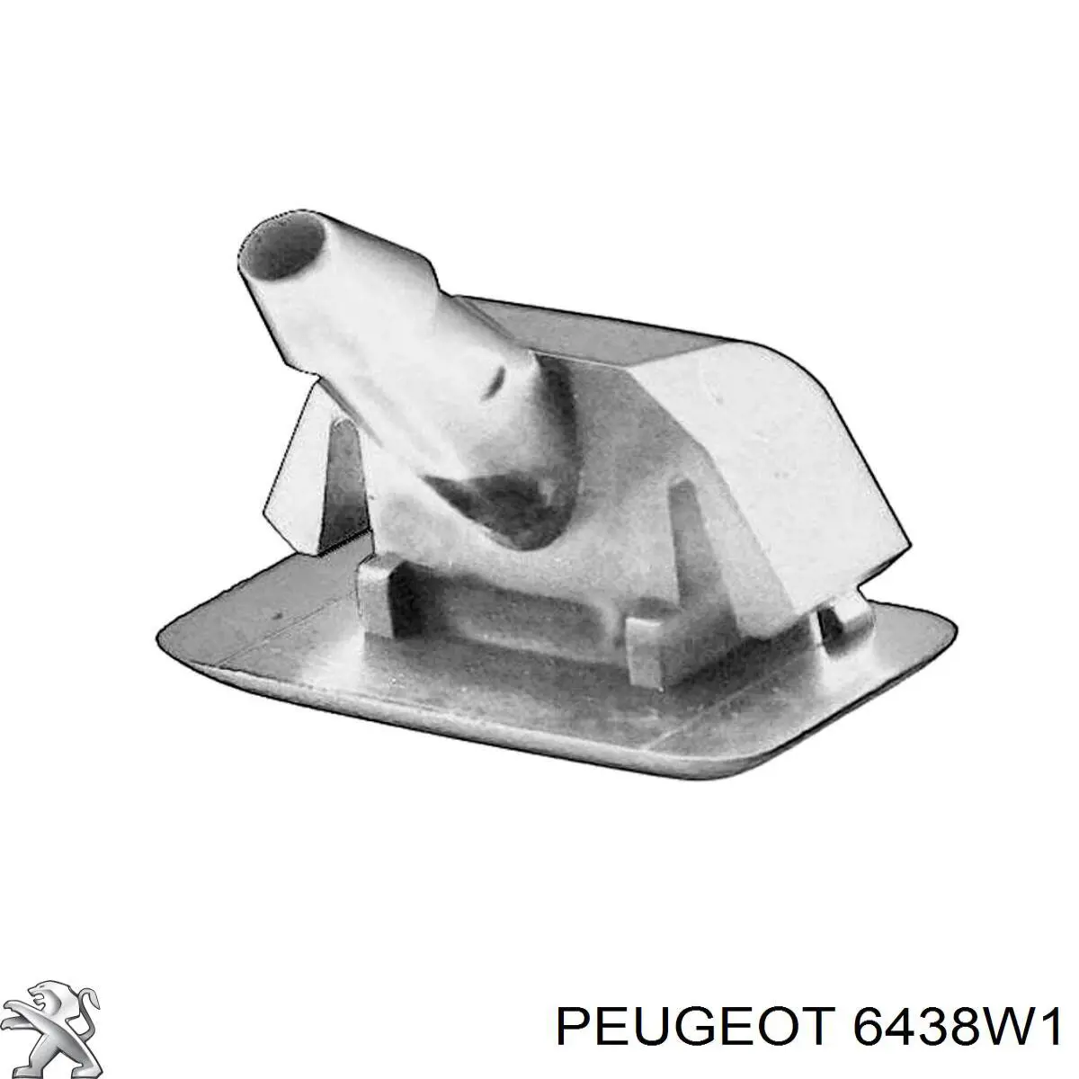 Boquilla del lavaparabrisas Peugeot/Citroen 6438W1 precio, desde 4,39 EUR