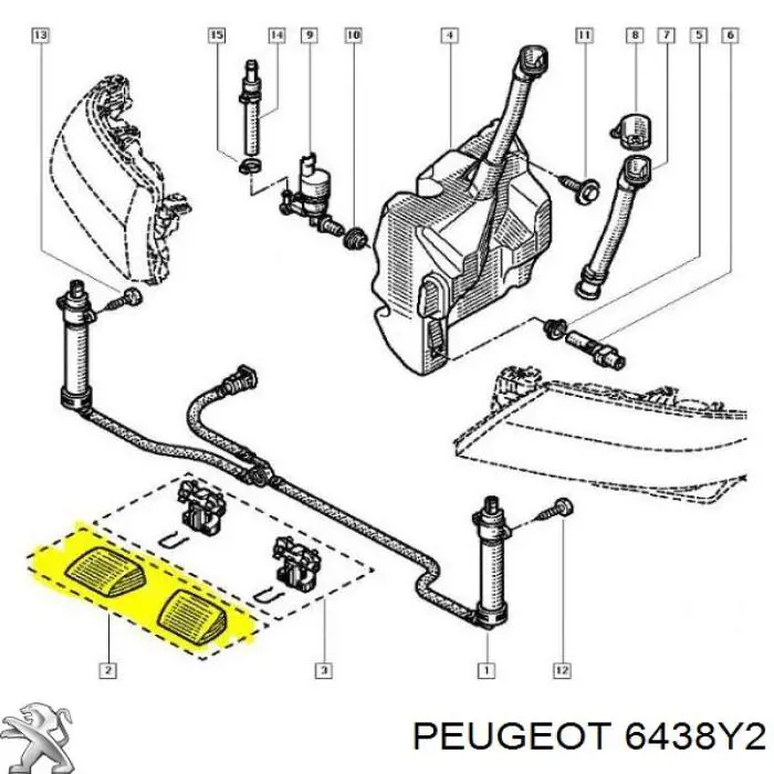 6438Y2 Peugeot/Citroen